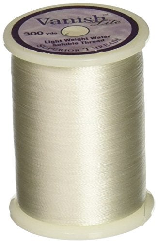 Superior Threads - Vanish-Lite Water Soluble Lightweight Thread for Quilting, 300 Yd. Spool - Image 5