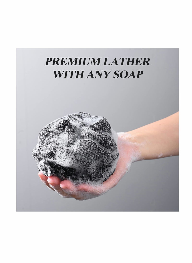 Exfoliating Washcloth Towel, KASTWAVE Bathing Wash Cloth Towel for Shower Bath, Asian Skin, Body Scrubber, Men, Women (2 PCS) - Image 2