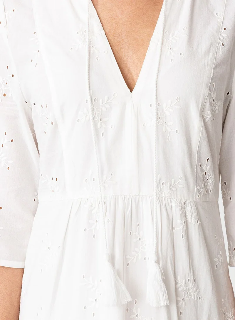 INDISKA Eyelet Cotton Dress