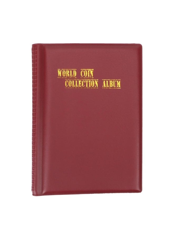 PVC Coins Collection Book Coin Collectors Coin Album Home Decor Craft Gift Multi-kinetic Coin Collection 