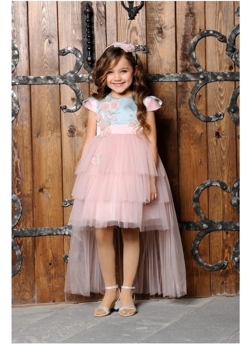 VIA BAMBINO Flower Girls Dress Pink 3134