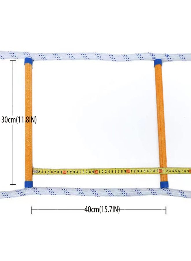 JFFLYIT 16ft Fire Escape Rope Ladder Emergency Fire Ladders Fire Escape Ladder for 2 Story - Image 4