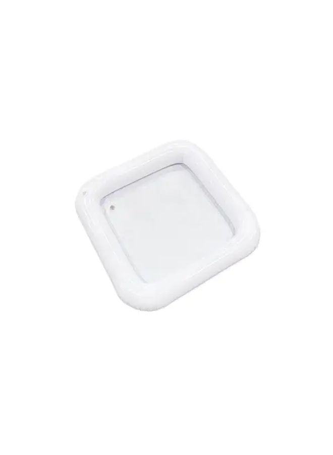 Small White Inflatable Buffet Bar Portable Outdoor Cooler For BBQ Picnic Pool Party - Image 1