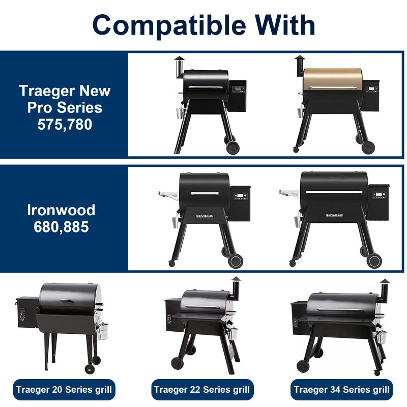 Sageme 15 Pack BAC407 Grease Bucket Liner for Traeger Grills,Drip Liner Drip Pan for HDW152 Grease Bucket Traeger Pro Series 575/780, 20/22/34, Ironwood 650/885 Grills,Pit Boss Pellet Grill Smoker - Image 3