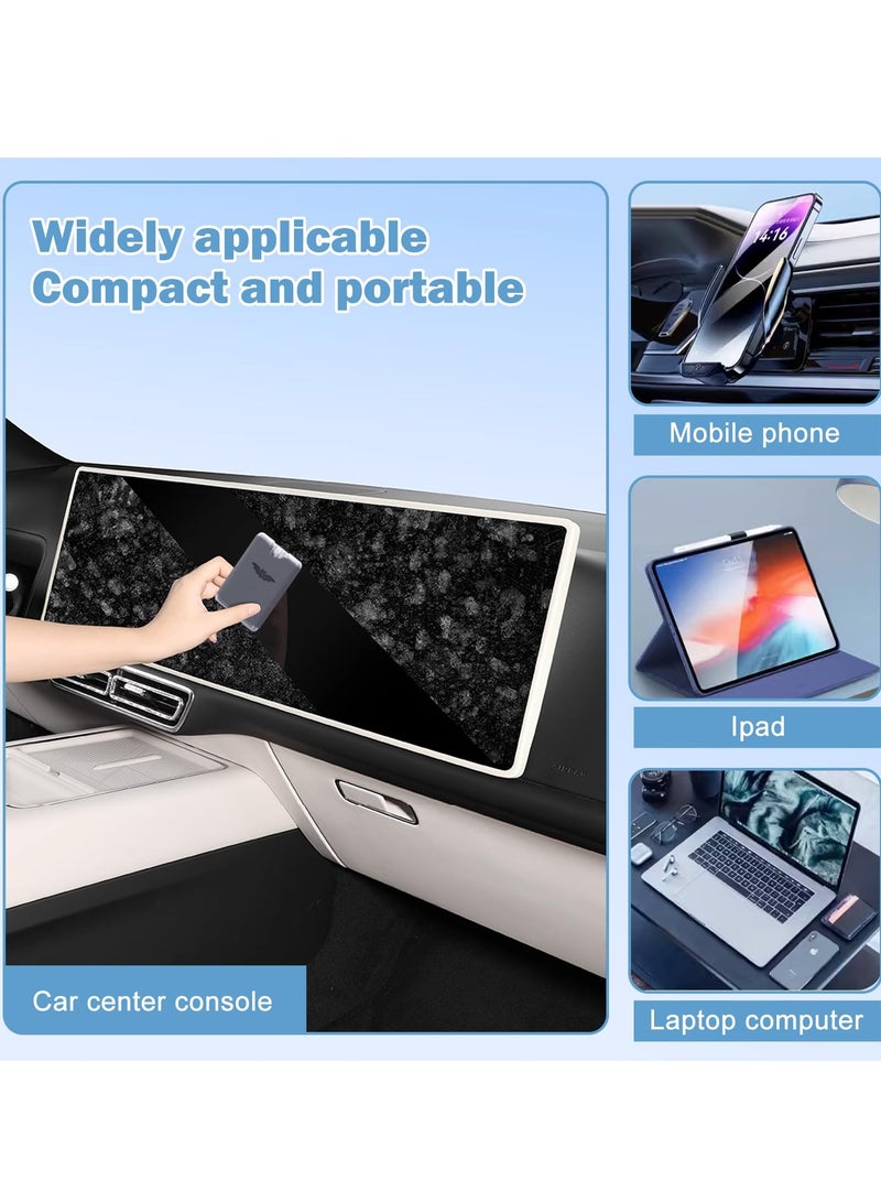 2-in-1 Screen Cleaner Spray with Microfiber Cloth for Phones Laptops Tablets and Cars - Image 5