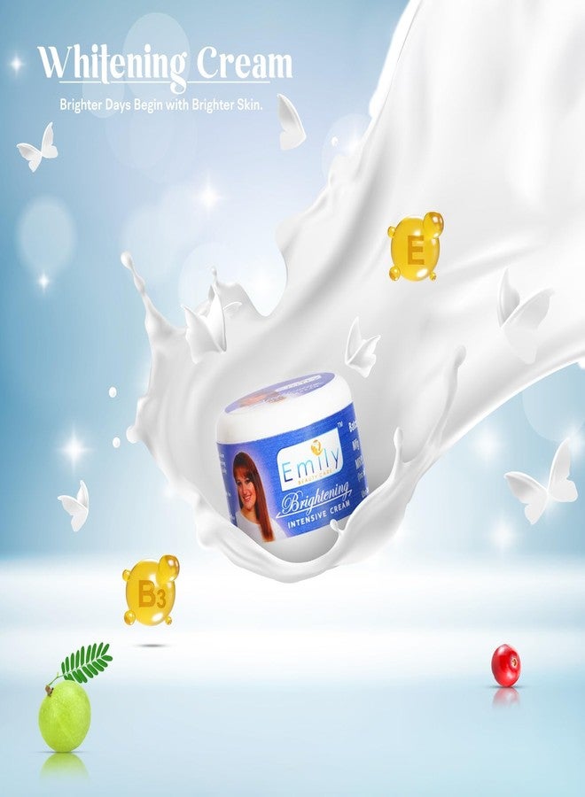 Emily Skin Brightening Night Cream Overnight Brightening & Nourishing Formula Helps Improve Skin Tone & Radiance For All Skin Types | Pack of 2 (60 GM) - Image 2