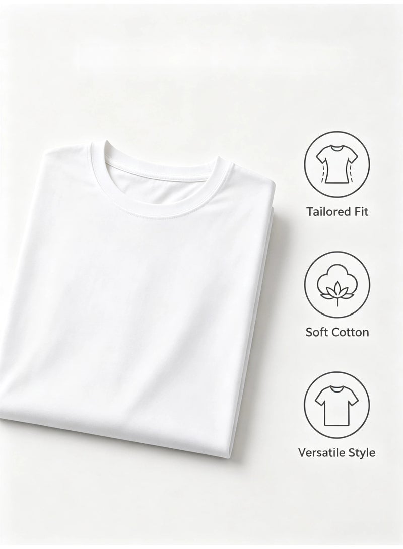 Men's Fashion Pure Cotton Printed Graphic T-Shirt - Image 5