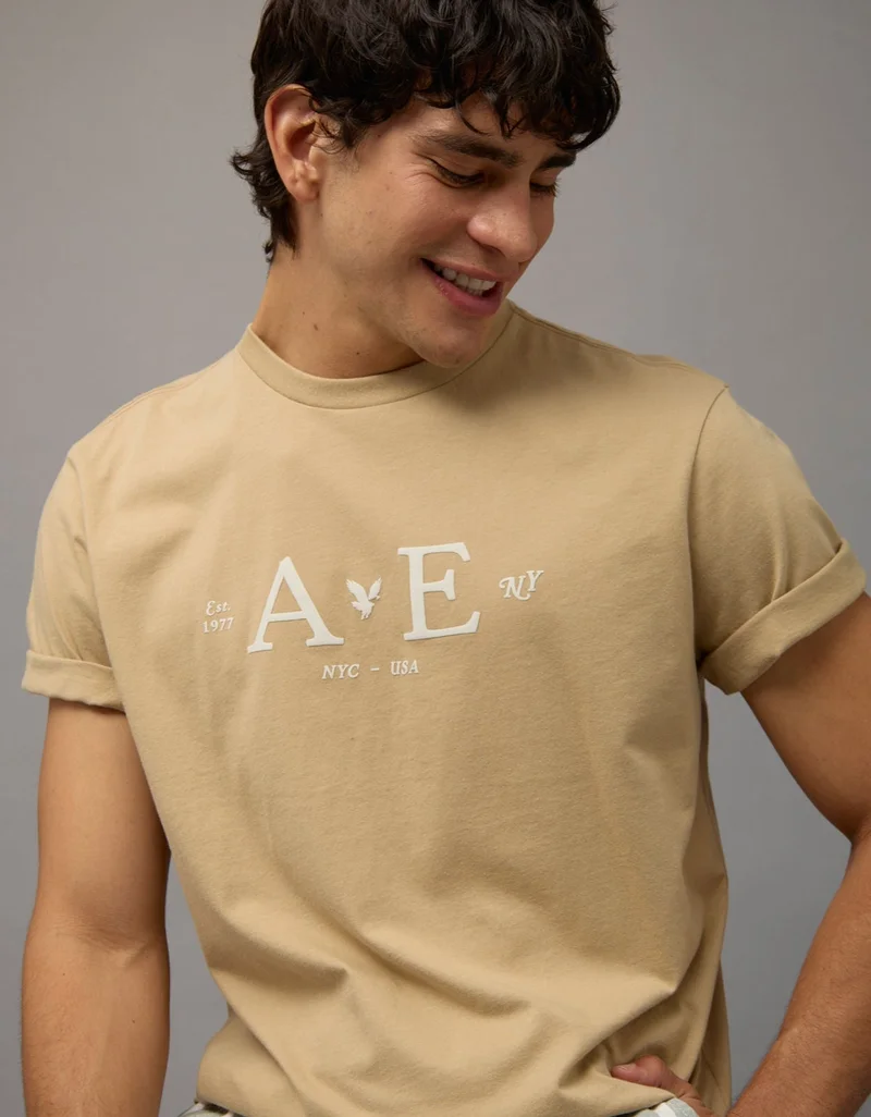 AE Short-Sleeve Dip-Dye Graphic T-Shirt