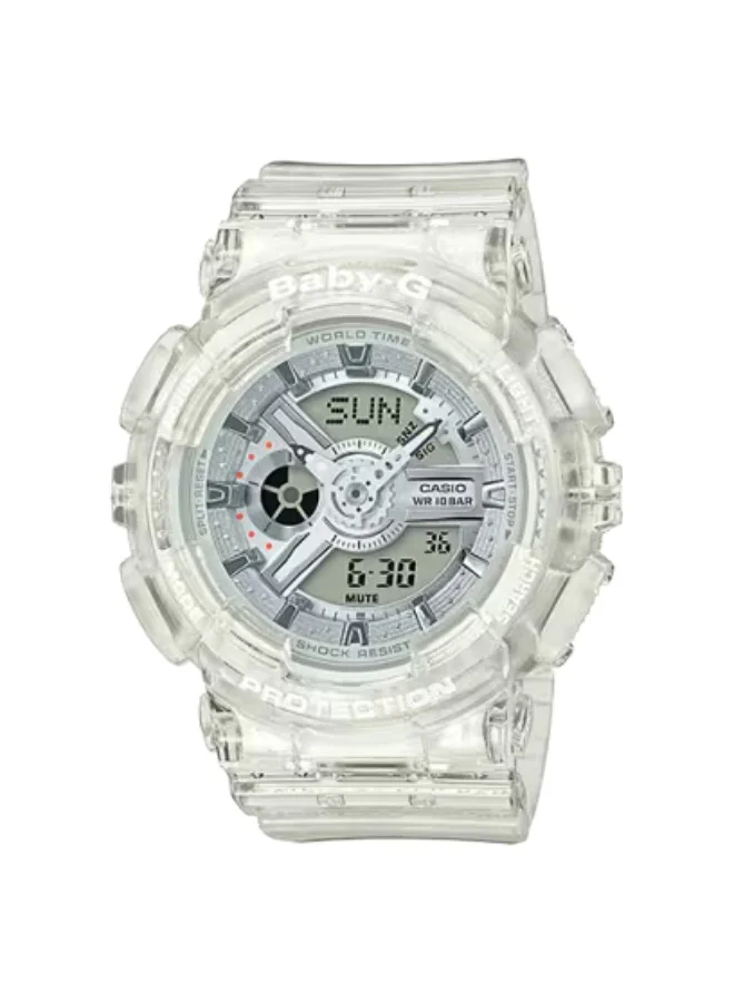 G-SHOCK Kids Resin Digital Watch BA-110CR-7A - 43.4 mm