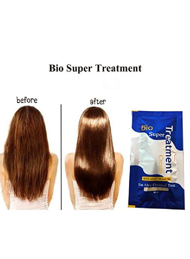 GreenBio Keratin Hair Mask 12 Pieces Damaged Color Treated hair Repair Treatment Moisture Deep Conditioner Ultimate Nourishment For Extremely Dry & Frizzy Hydrating Beautiful Hair (360ml) - Image 5