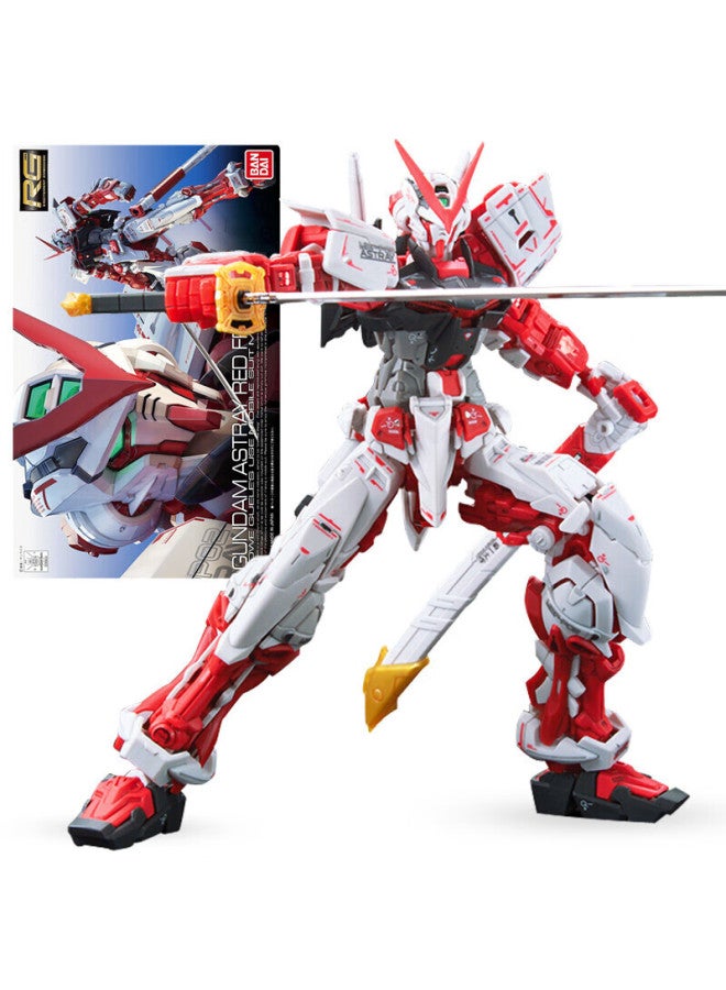 Qiji Gundam Model Toy Rg Series Bandai Red Astray Assembly Gundam Building Kit Boys Boyfriend Birthday Gift - Image 2