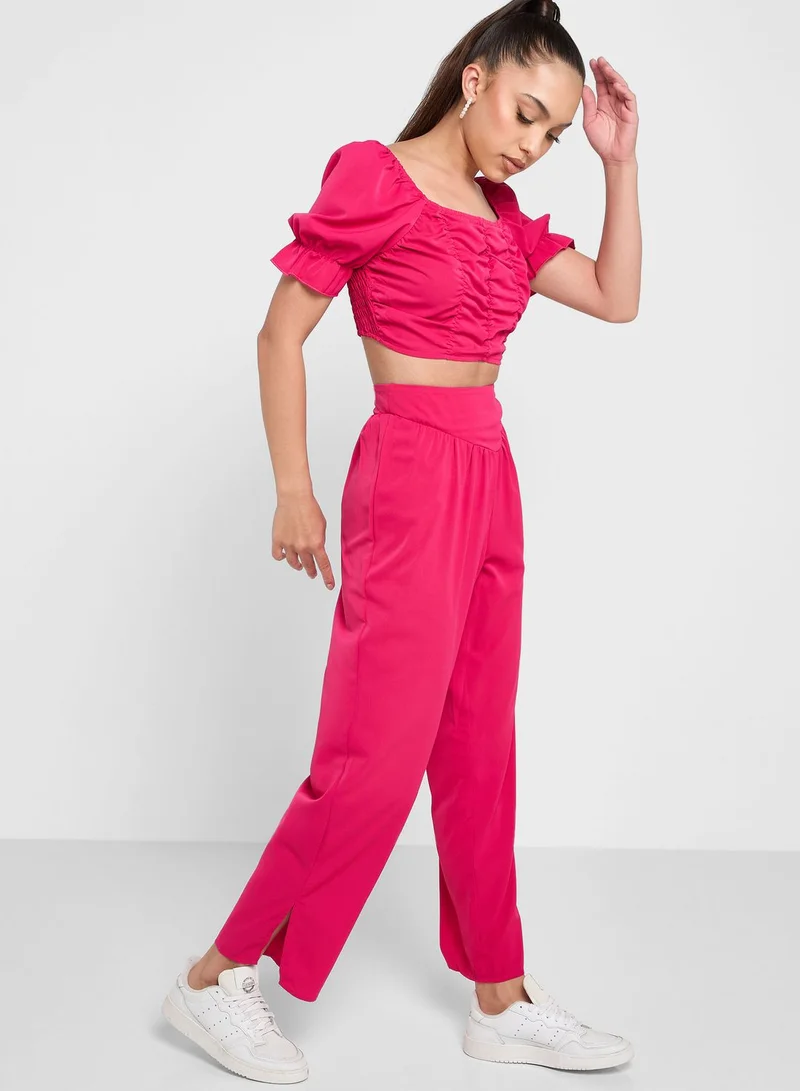 Ginger Co-Ord Top And Pant Set