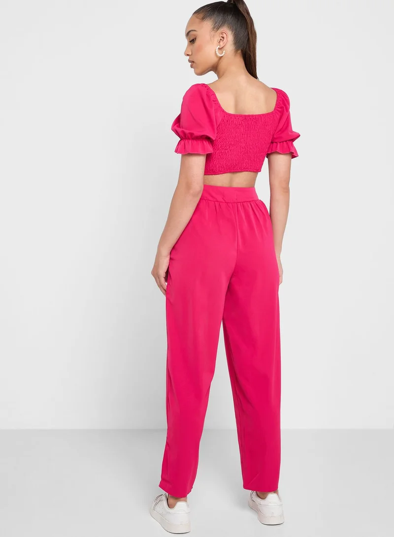 Ginger Co-Ord Top And Pant Set
