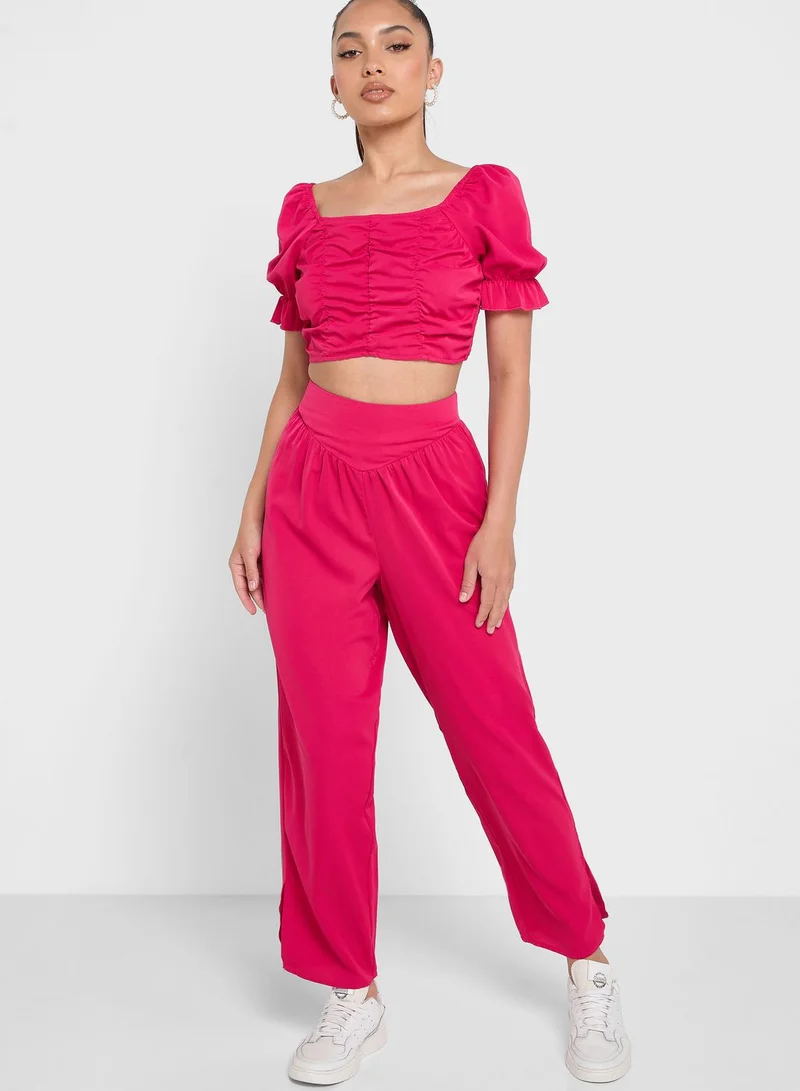 Ginger Co-Ord Top And Pant Set