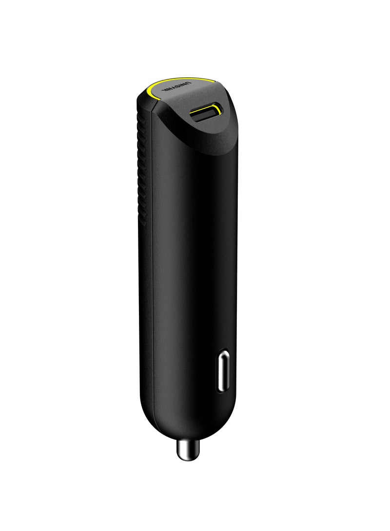 UNISYNK USB-C CAR CHARGER 60W BLACK - Image 2