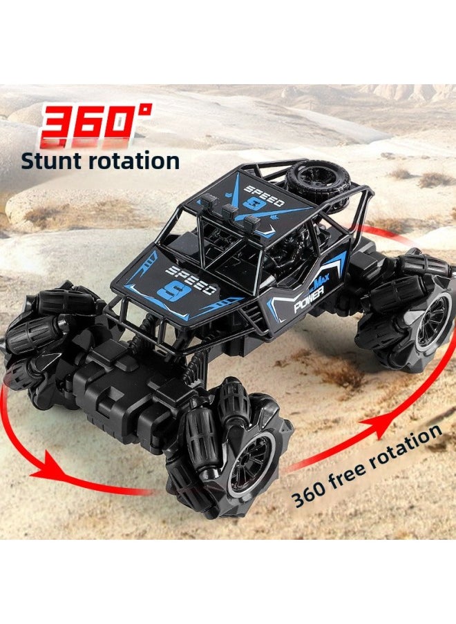 Generic Children's Cross-country Climbing Remote Control Car Toy Four-wheel Drive Stunt Drift Sideslip Boy Racing Stall Wholesale-Color:Four-wheel Drive [red] Sideslip  - Image 4