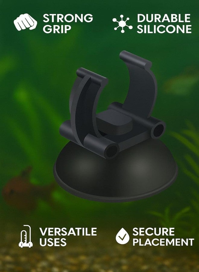 Scroll Store Sroll Store Universal Aquarium Suction Cups - Holder Clips for Heater, Tubing & Filter Parts (10) - Image 3