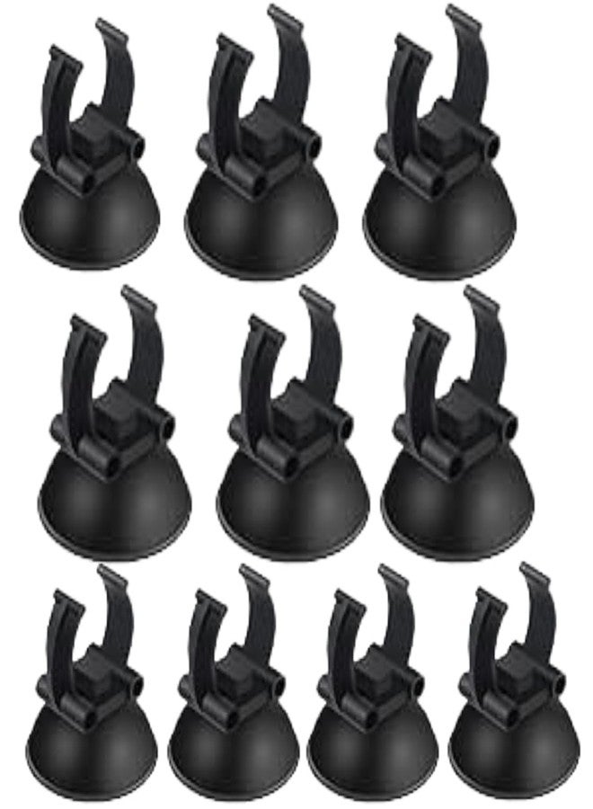 Scroll Store Sroll Store Universal Aquarium Suction Cups - Holder Clips for Heater, Tubing & Filter Parts (10) - Image 1