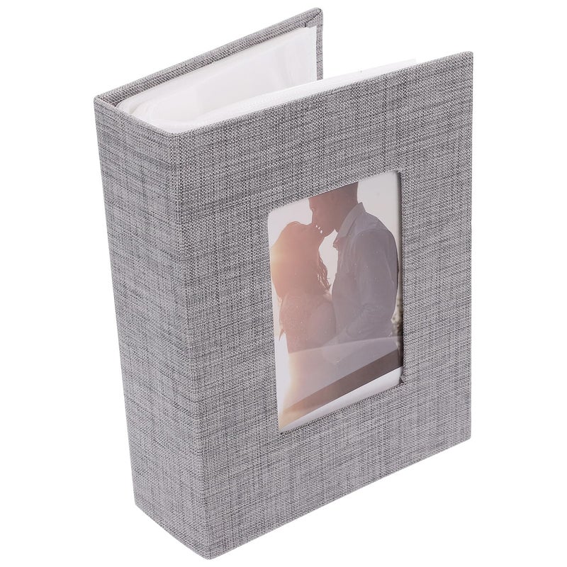 DIY Linen Photo Album 6 Inch 100 White Pages Memory Book For Scrapbooking - Image 2