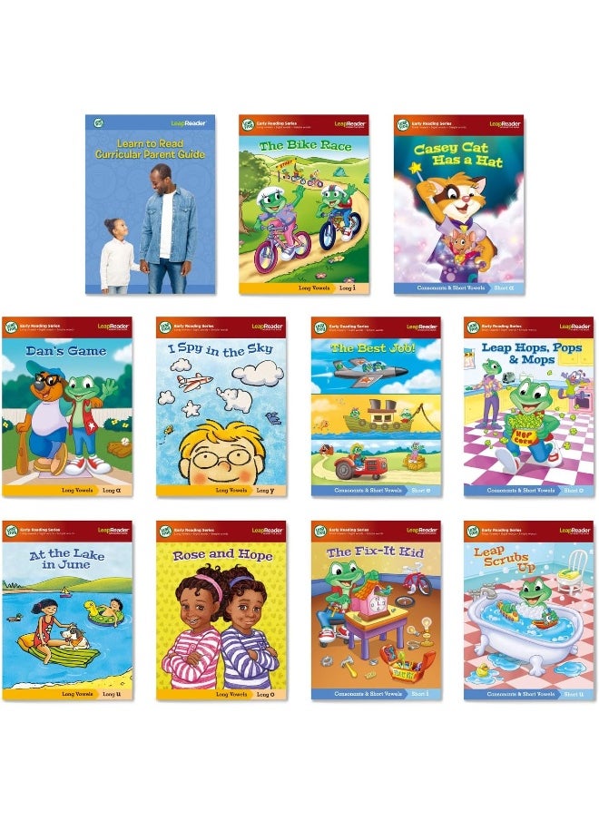 LeapFrog LeapReader System Learn-to-Read 10 Book Mega Pack, Pink
