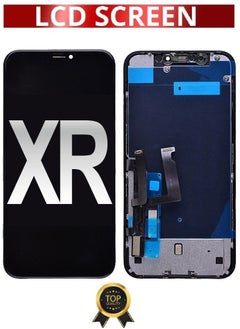 LCD Display For iPhone XR Touch Screen Digitizer With Back Plate Replacement