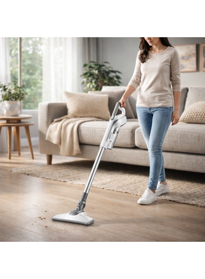 HALEY Cordless Stick Vacuum Cleaner – 650W Powerful Suction, 1L Dust Cup, Lightweight Handheld Carpet & Floor Vacuum for Home & Car Cleaning - Image 3