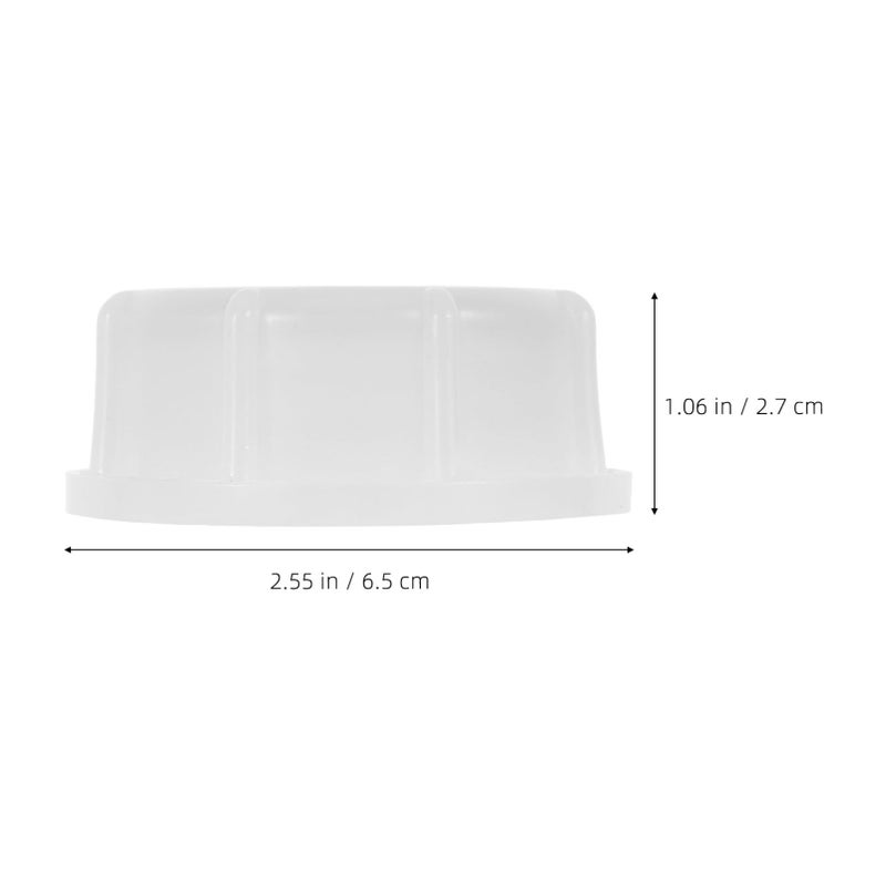 4 Leak Barrel Lids for Chemical Storage Reinforced Outer Caps Easy Install Secure Seal - Image 3