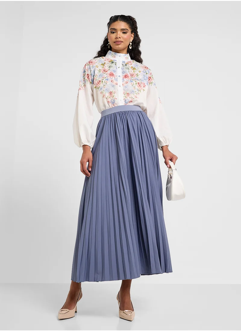 ايلا Pleated Skirt