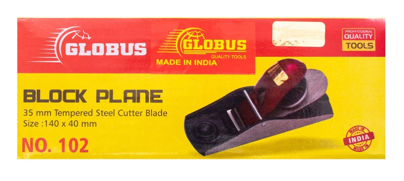GLOBUS 1276 Carpenter Plane (Black and Red) 140 mm /5.5 inch - Image 3