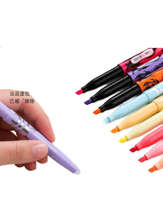 Pilot Erasable Highlighters, Student Drawing Slanted Tip Marker Set, Sw-Fl Fluorescent Color Series 3 Colors - Image 3