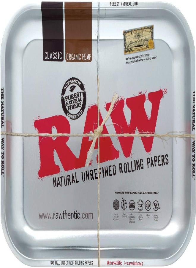 RAW Metallic Rolling Tray (Large) Size 14'' x 11'' x 1'' - pzsku/ZA40D5A7012C13FAA0920Z/45/_/1685626801/f5396aa1-b6f6-4e6f-a668-ea79650c8820