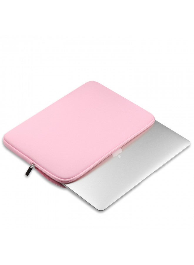 CCPK 11.6" Chromebook Case 11.6 Inch Compatible for Dell XPS 13 Surface Pro 7 12 Inch MacBook Air 11" Samsung 4 Inspiron HP Stream ASUS VivoBook Carrying Protective Laptop Sleeve Cover Neoprene, Pink - Image 4