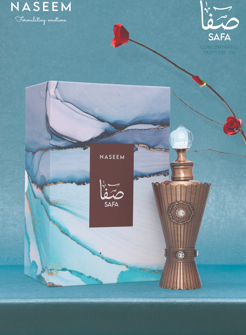 Naseem Safa Perfume Oil Attar for Men & Women - 6ml - Image 2