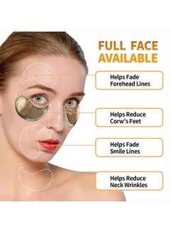 COBOR Under Eye Patches for Puffy Eyes, Hydrolyzed Collagen Eye Masks for Dark Circles and Puffiness, Anti-Aging Tremella Extract Eye Mask Under Eye Bags Treatment-20 Pairs (Double Protein)  - Image 5