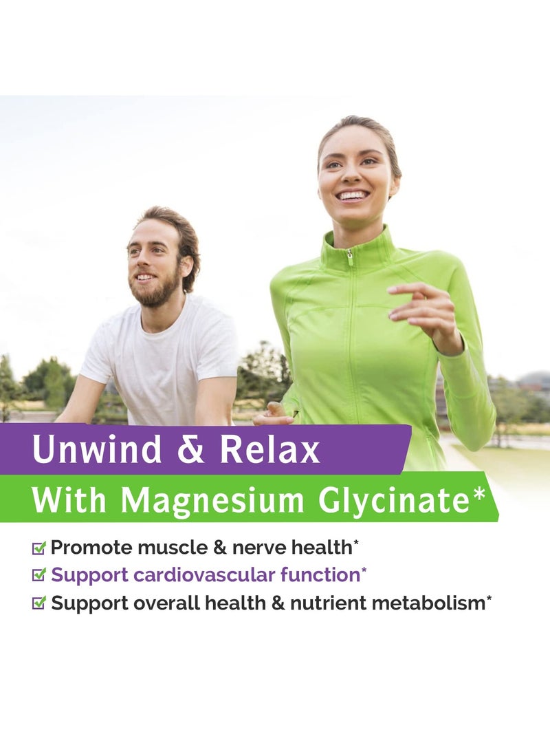 Magnesium Glycinate High Absorption Magnesium Glycinate Capsules 120 Capsules  - Image 3