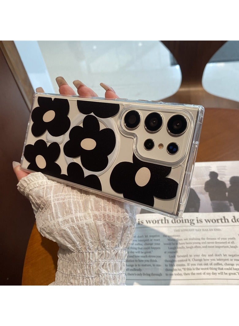 عام حافظة هاتف لسامسونج جالاكسي S24 ألترا، متوافقة مع حافظة هاتف سامسونج جالاكسي S24Ultra، حافظة هاتف S24Ultra للنساء واقي هاتف ممتع للفتيات المراهقات - Image 4