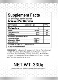 Z&M HARDCORE Z&M HARDCORE BCAA Mango  - Image 4