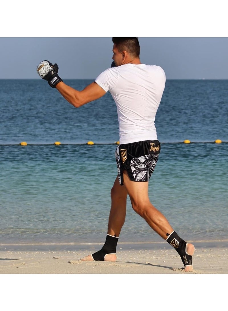 توكايا قفازات سبيرنج MMA توكياه وايت ليون – قفازات تدريب قتالية عالية القبضة مع حشوة EVA ودعم معصم آمن – للملاكمة وMMA والمواي تاي والتدريب في الصالة الرياضية (للجنسين) - Image 4