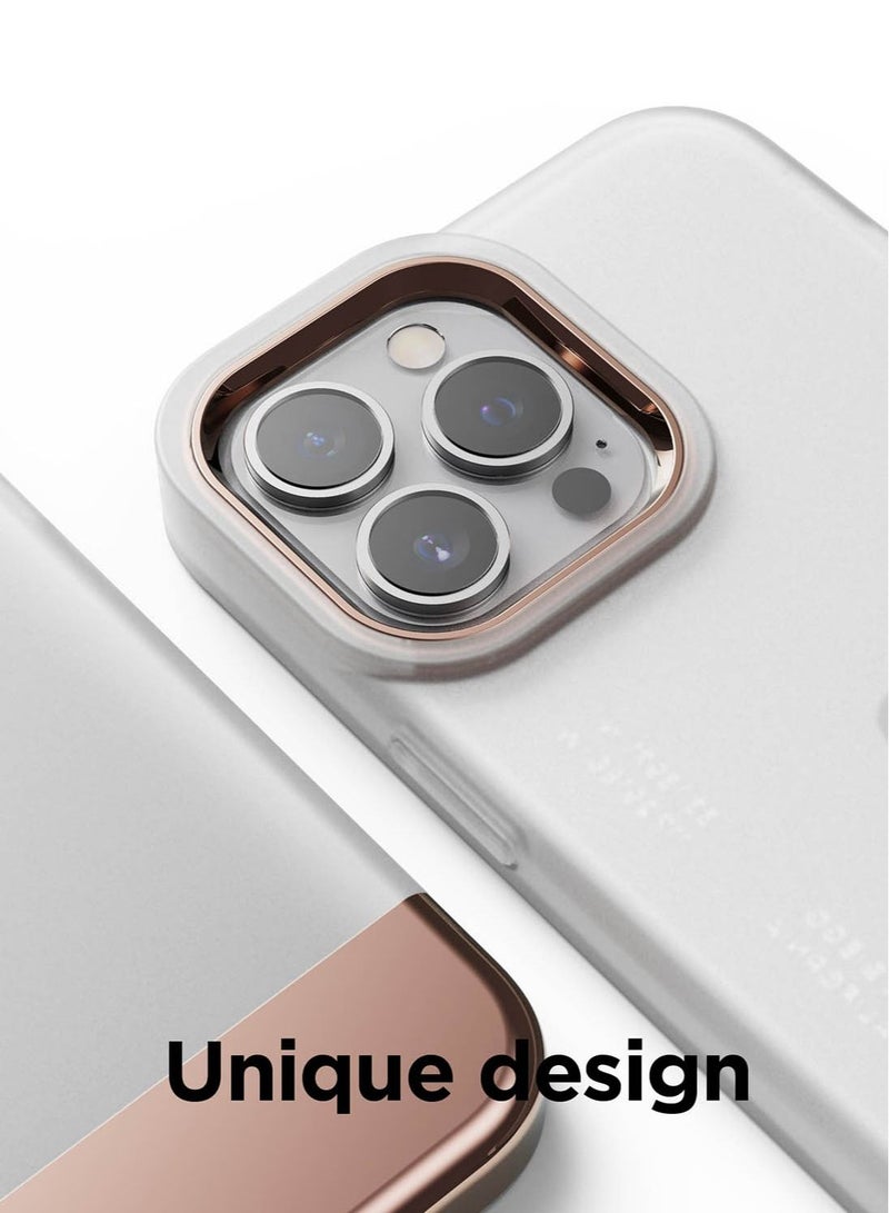 Elago Glide for iPhone 13 Pro MAX Case Cover - Transparent Rose Gold - Image 3