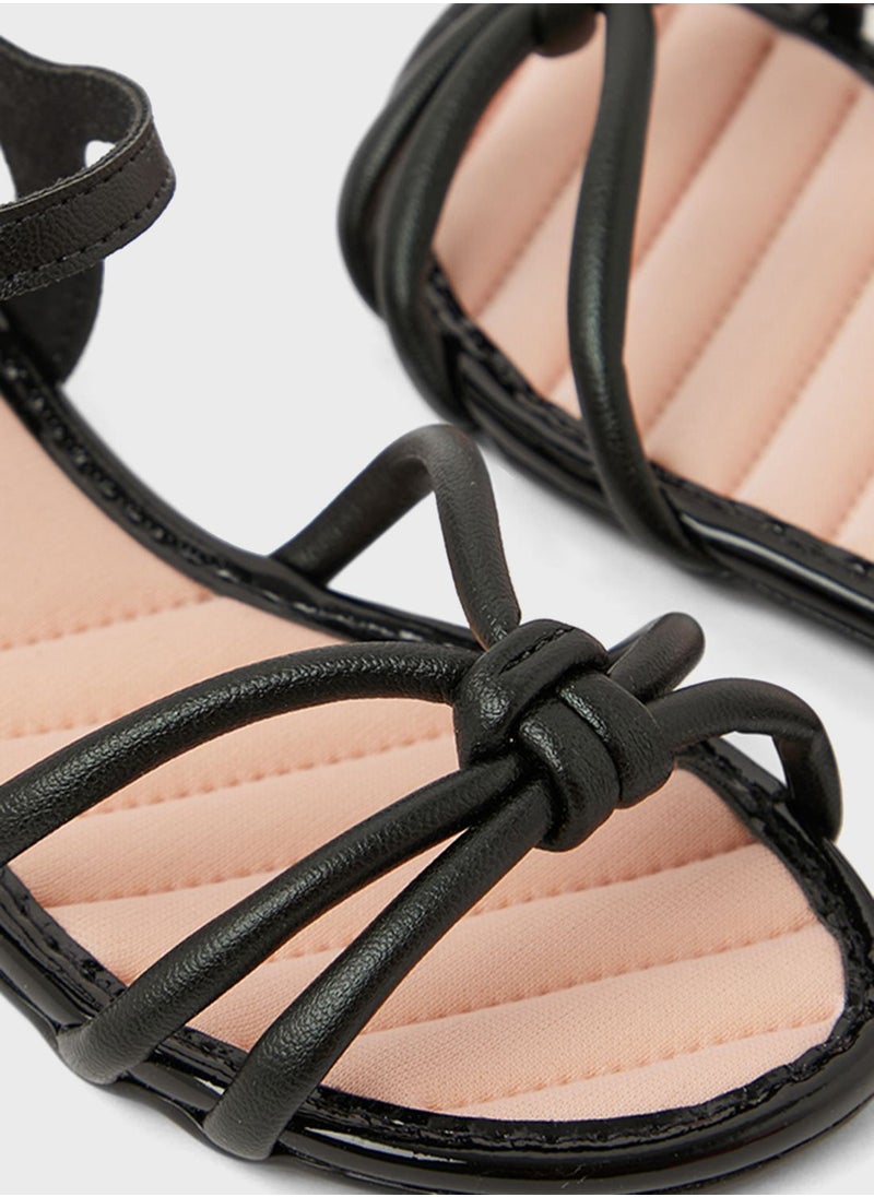 MOLEKINHA - Youth Alena Back Strap Sandals - Image 1