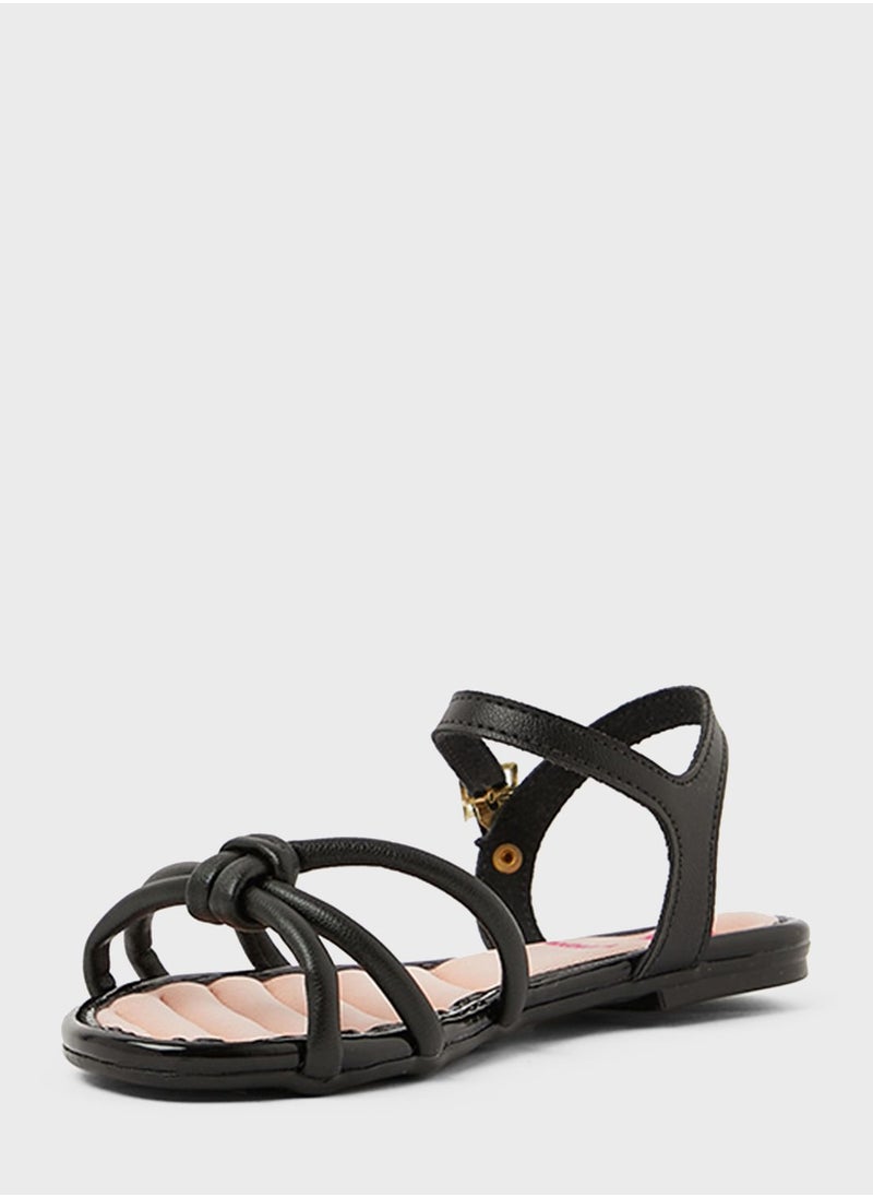 MOLEKINHA - Youth Alena Back Strap Sandals - Image 1