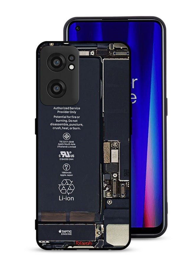 Tolwak OnePlus Nord CE 2 5G Protective Case Cover Phone Circuit Pattern - Image 1