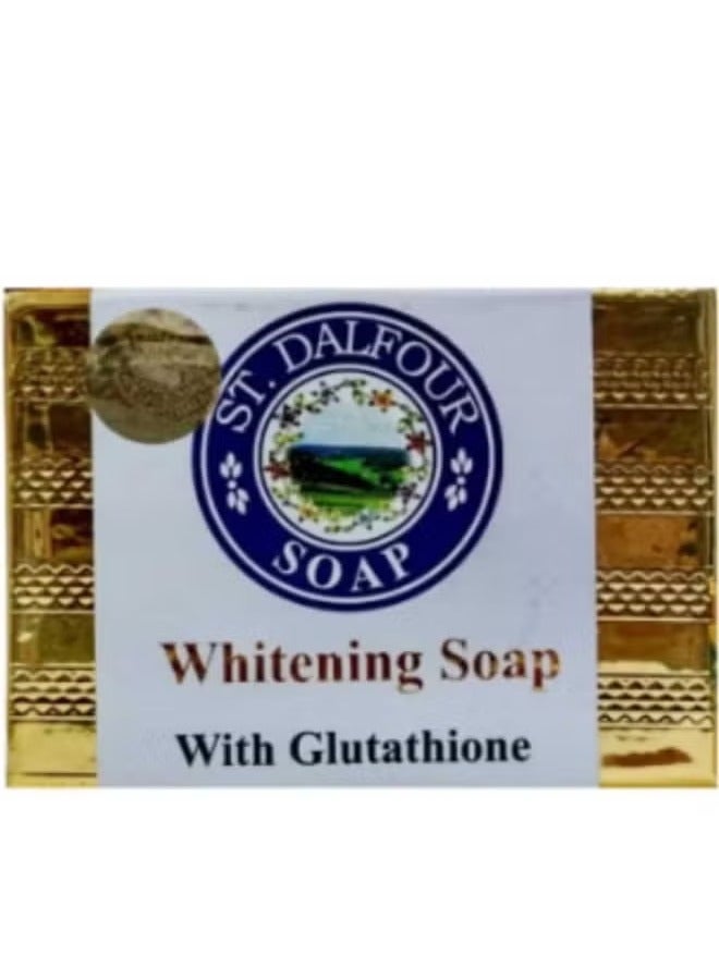 إس تي دالفور صابون دالفور لتفتيح البشرة بالغلوتاثيون وفيتامين C و E - Image 1