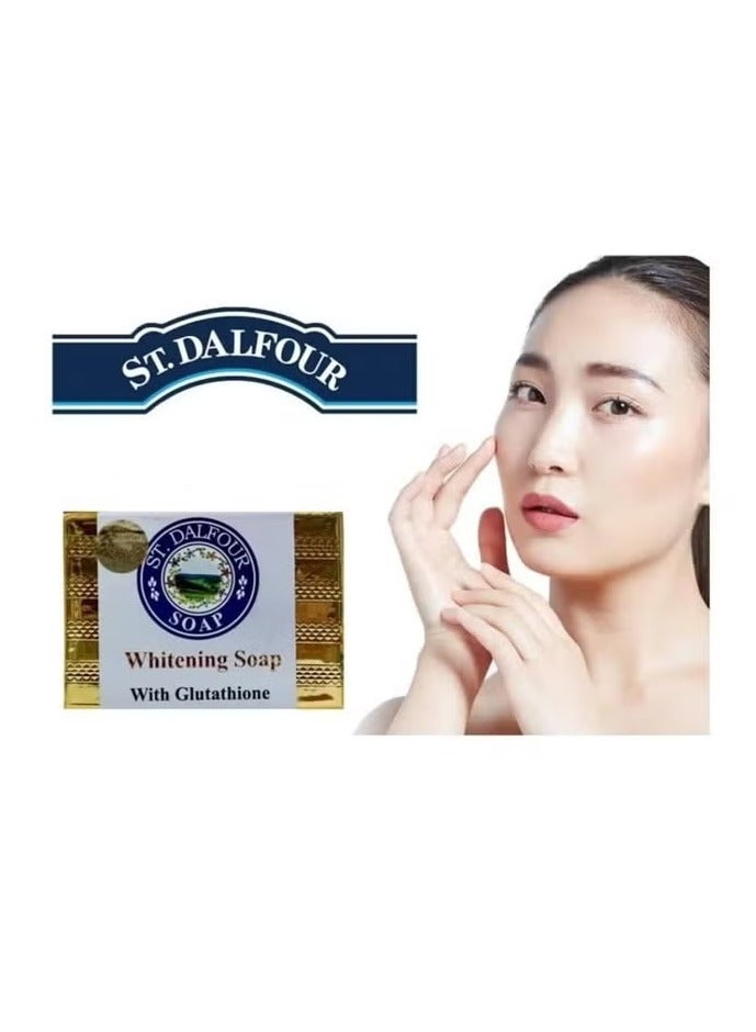 إس تي دالفور صابون دالفور لتفتيح البشرة بالغلوتاثيون وفيتامين C و E - Image 2