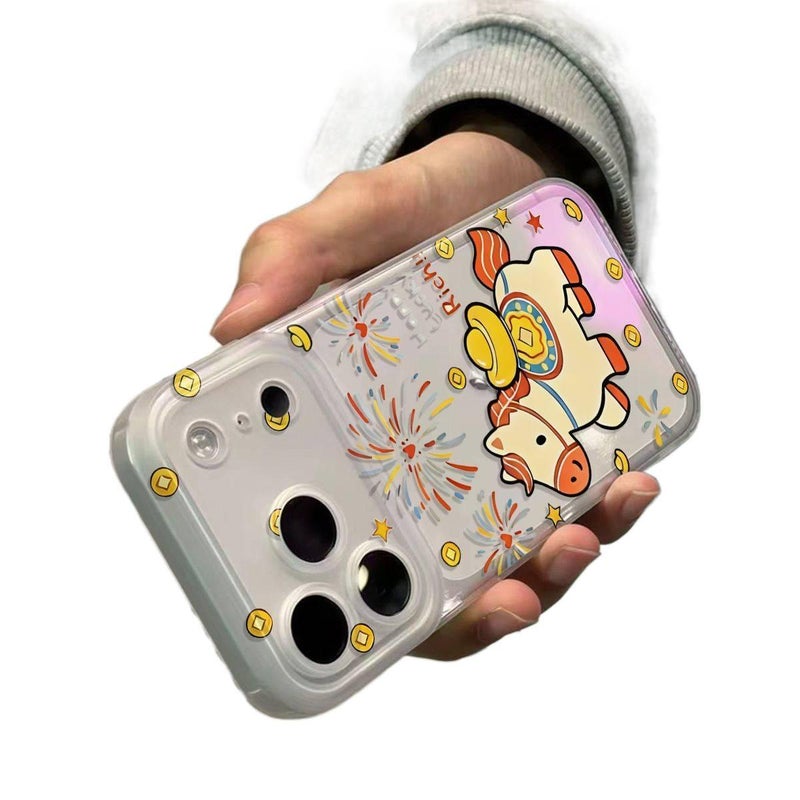 غطاء واقي | TPU حماية من السقوط | مقاوم للصدمات لـ iPhone 12 Pro - Image 4