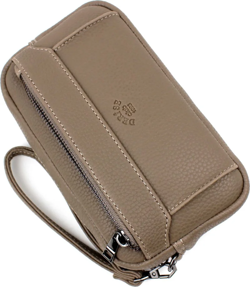ديرسي كلوب Men's Mink Luxury Hand and Bracelet Belt Clutch Handbag