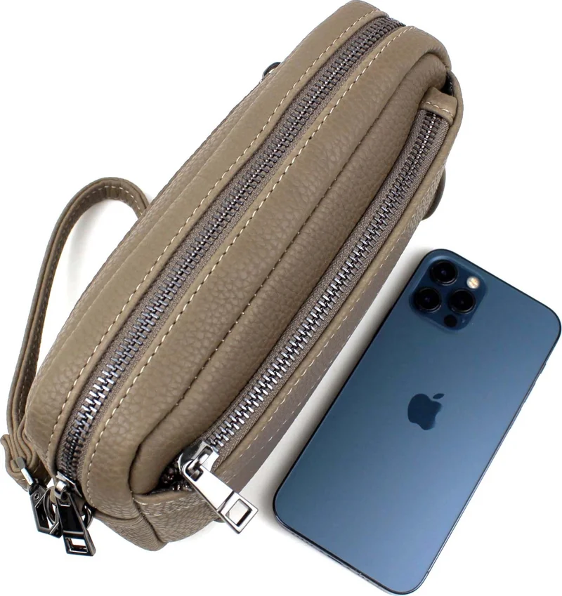 ديرسي كلوب Men's Mink Luxury Hand and Bracelet Belt Clutch Handbag