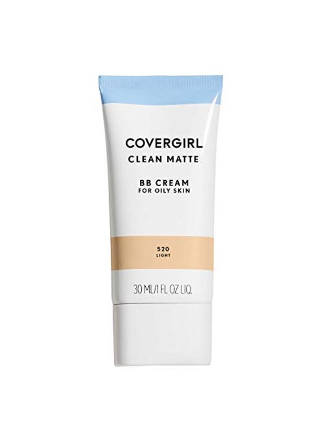 CoverGirl كريم بي بي مات مطفي خفيف 520 للبشرة الدهنية، (قد يختلف التغليف) - 1 أونصة سائلة (1 عدد)  - Image 1