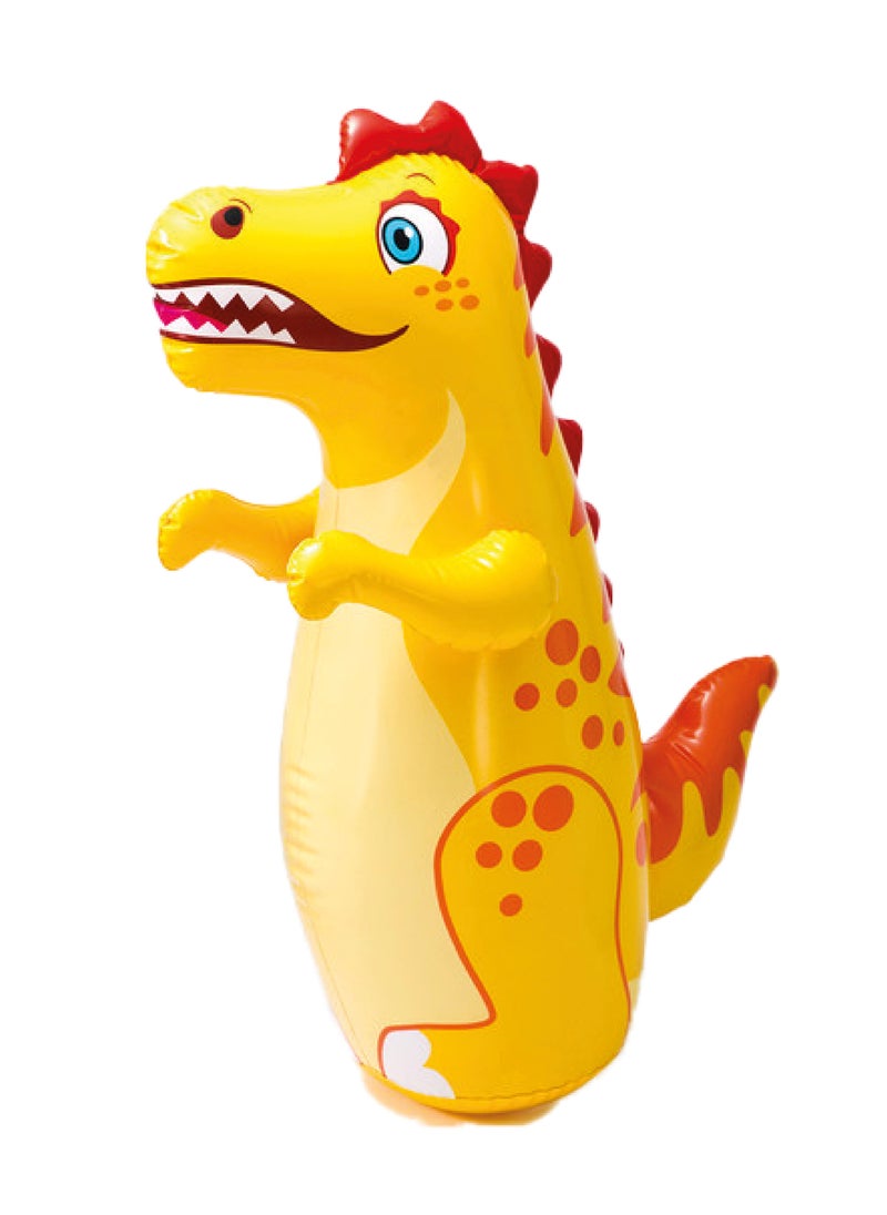 INTEX Intex 3D Inflatable Pop Punching Bags are designed for children and feature a sand-filled base that helps them return to their upright position after each punch, automatically returning them after hitting, providing a fun and safe experience for the child. Available in three different shapes.  - Image 4