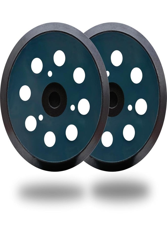 Tockrop 2 Pack Replacement Sander Pads for 5" Dewalt Sander, 8-Hole Hook and Loop Sanding Pads for DeWalt DW420 DW421 DW422 DW423 DW426 D26451 Random Orbital Sander - Image 1